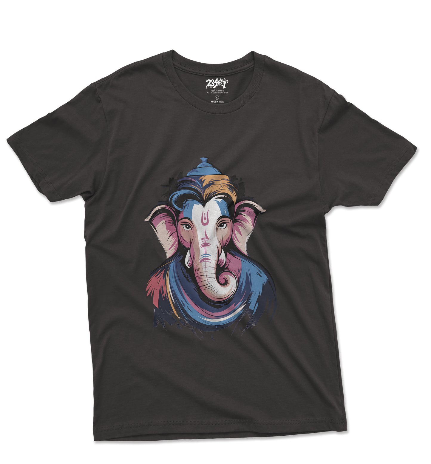 Abstract Ganesha Graphic Tee